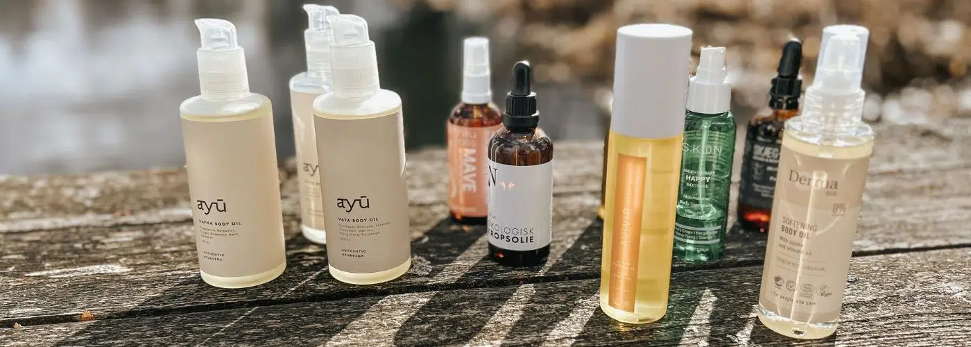 bedste kropsolie body oil