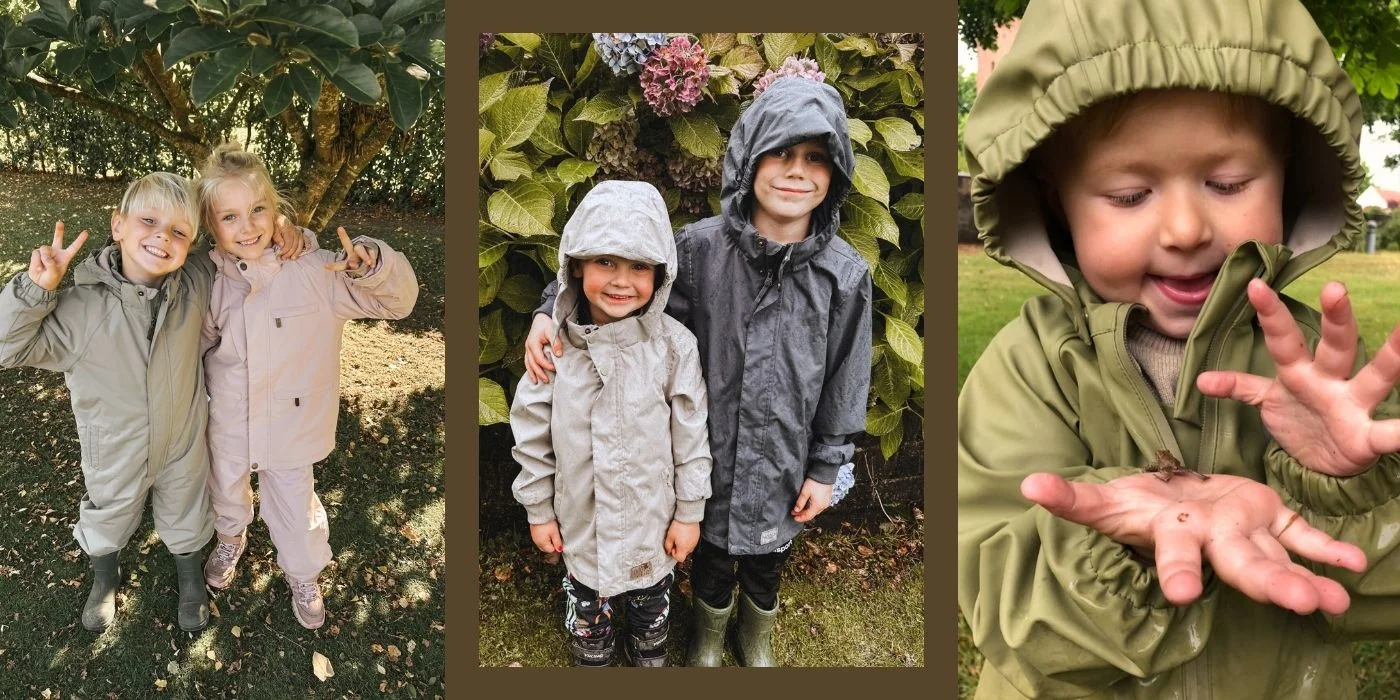 bedste regntøj til børn