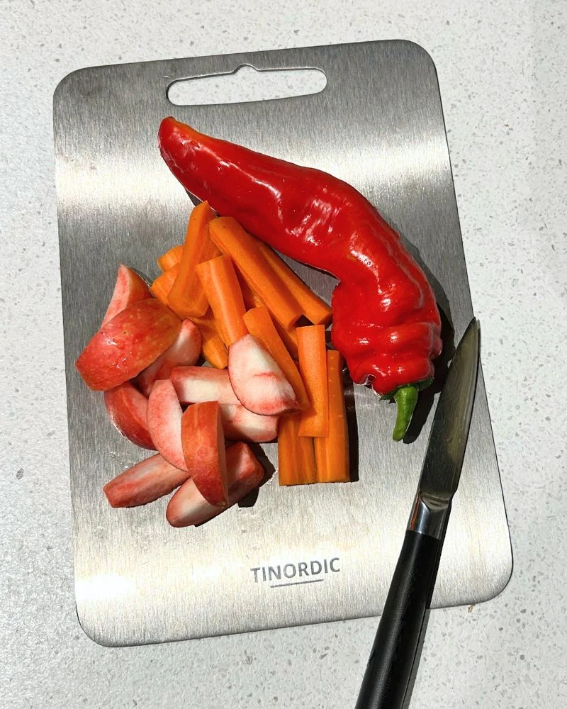 titanium skærebræt test