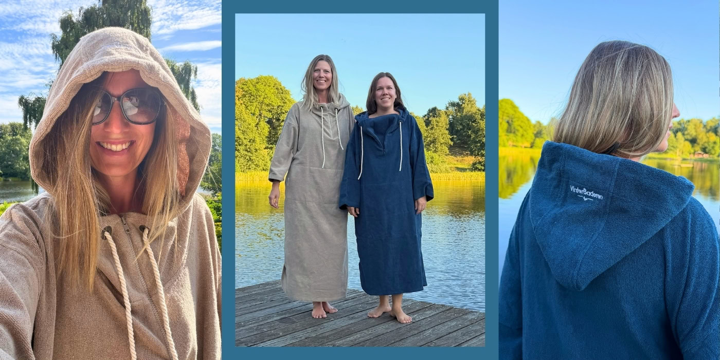 Bedste badeponcho 2026 – fire modeller testet til vinterbadning